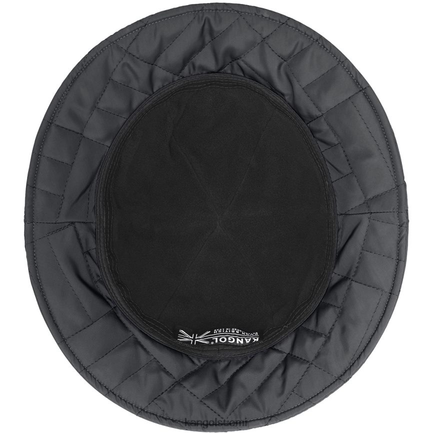 VF8024686 musta sukupuolineutraali Kangol tikattu rento Lisätarvikkeet