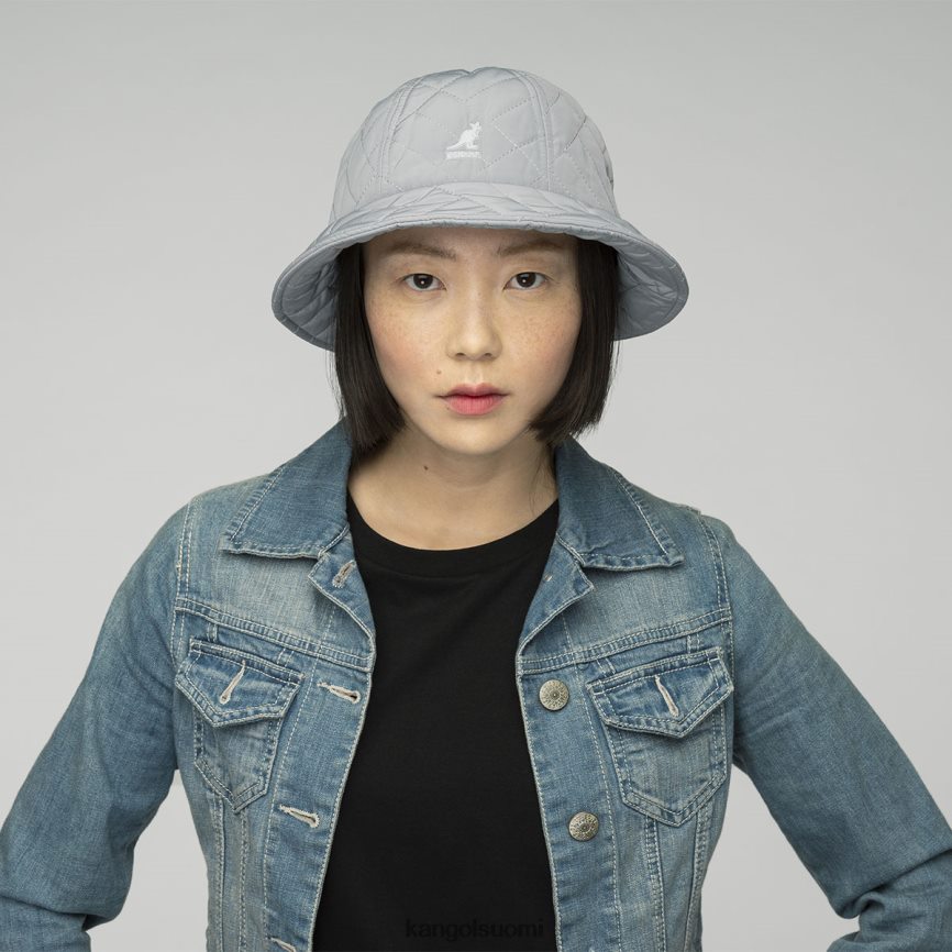 VF8024687 vaalean harmaa sukupuolineutraali Kangol tikattu rento Lisätarvikkeet