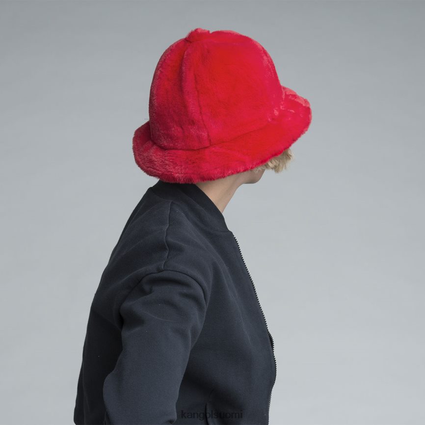 VF8024701 helakanpunainen sukupuolineutraali Kangol tekoturkis rento Lisätarvikkeet