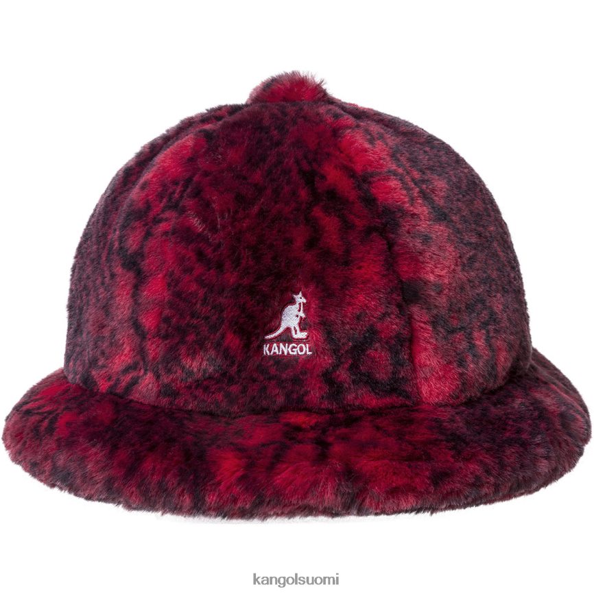 VF8024703 punainen käärme sukupuolineutraali Kangol tekoturkis rento Lisätarvikkeet