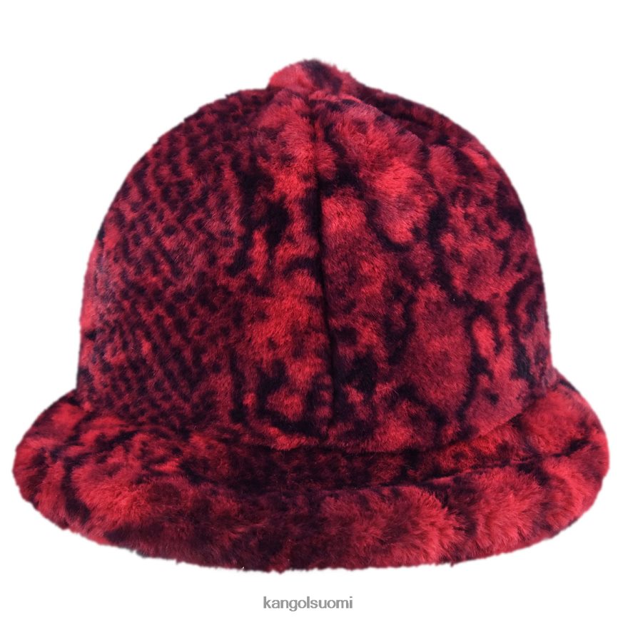 VF8024703 punainen käärme sukupuolineutraali Kangol tekoturkis rento Lisätarvikkeet