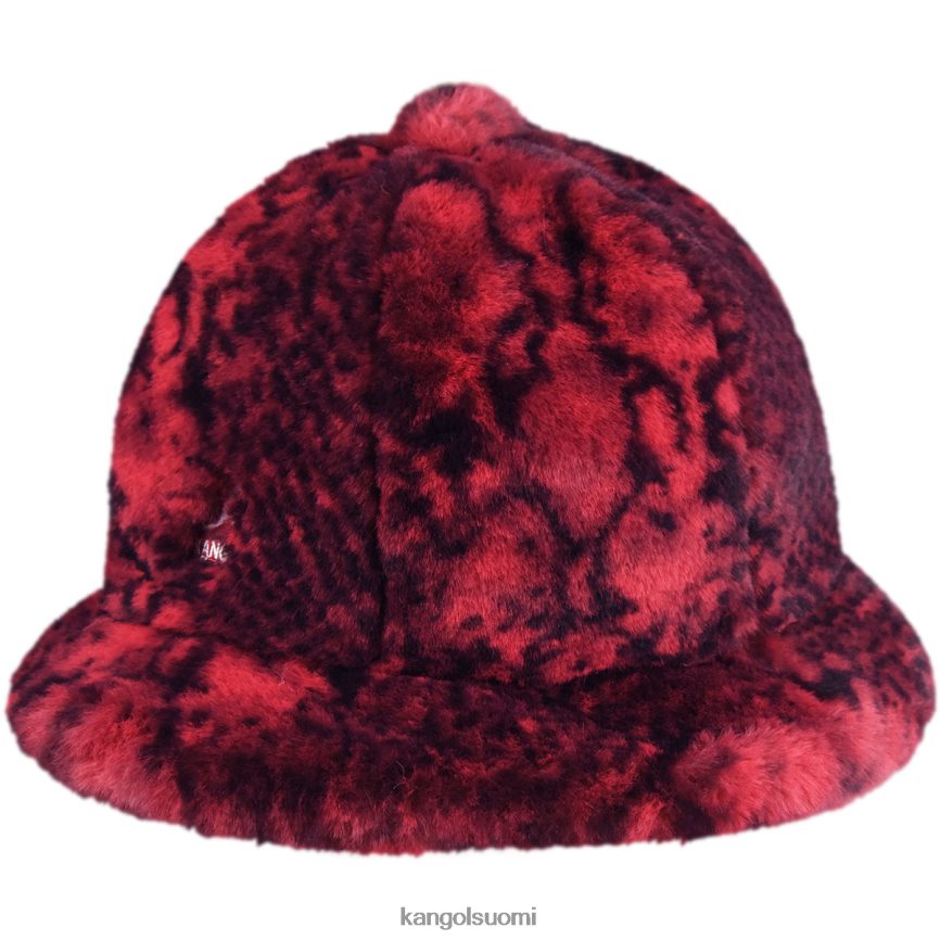 VF8024703 punainen käärme sukupuolineutraali Kangol tekoturkis rento Lisätarvikkeet