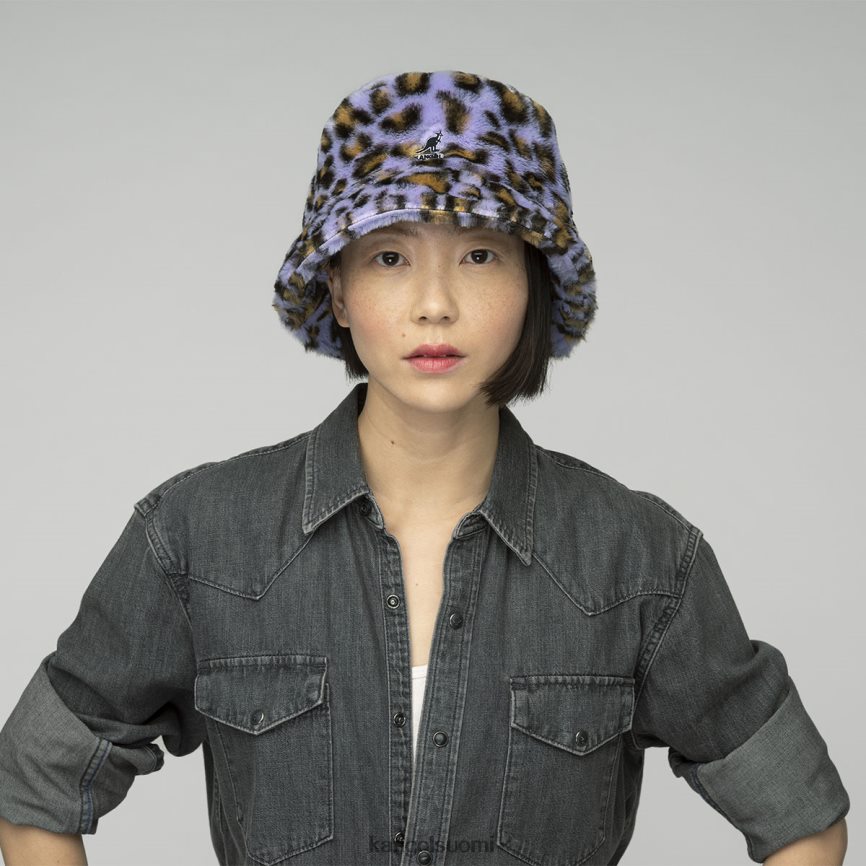 VF8024708 laventeli leopardi sukupuolineutraali Kangol tekoturkisämpäri Lisätarvikkeet