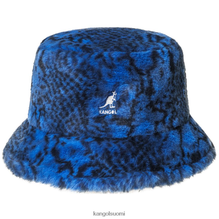 VF8024711 sininen käärme sukupuolineutraali Kangol tekoturkisämpäri Lisätarvikkeet