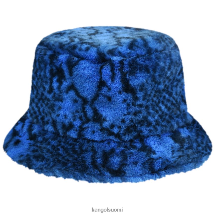 VF8024711 sininen käärme sukupuolineutraali Kangol tekoturkisämpäri Lisätarvikkeet