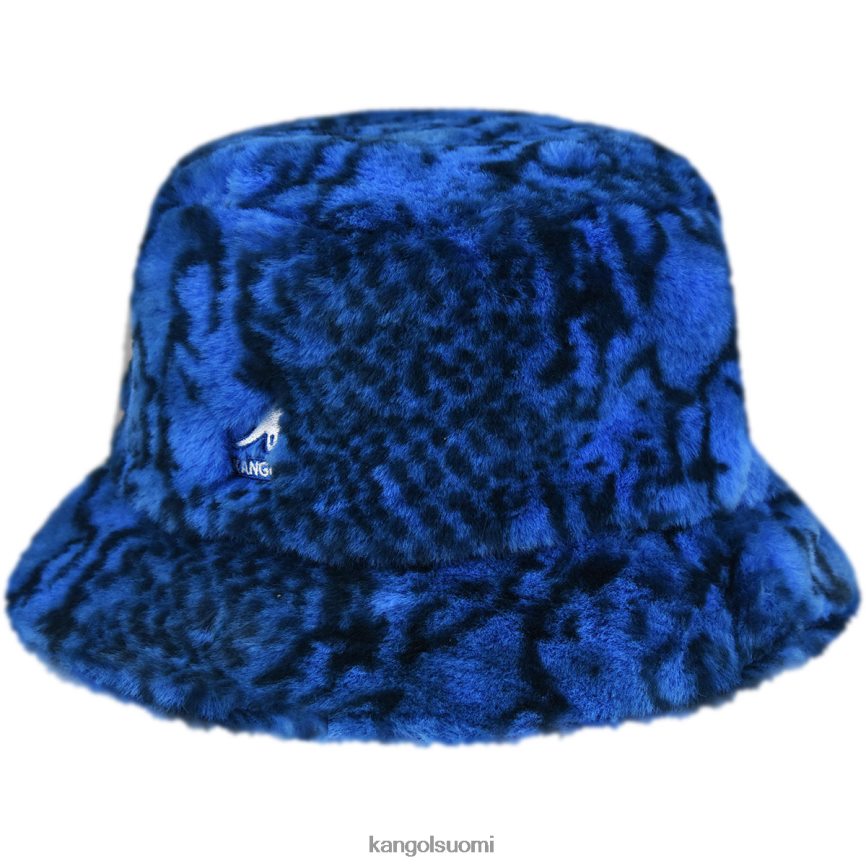 VF8024711 sininen käärme sukupuolineutraali Kangol tekoturkisämpäri Lisätarvikkeet
