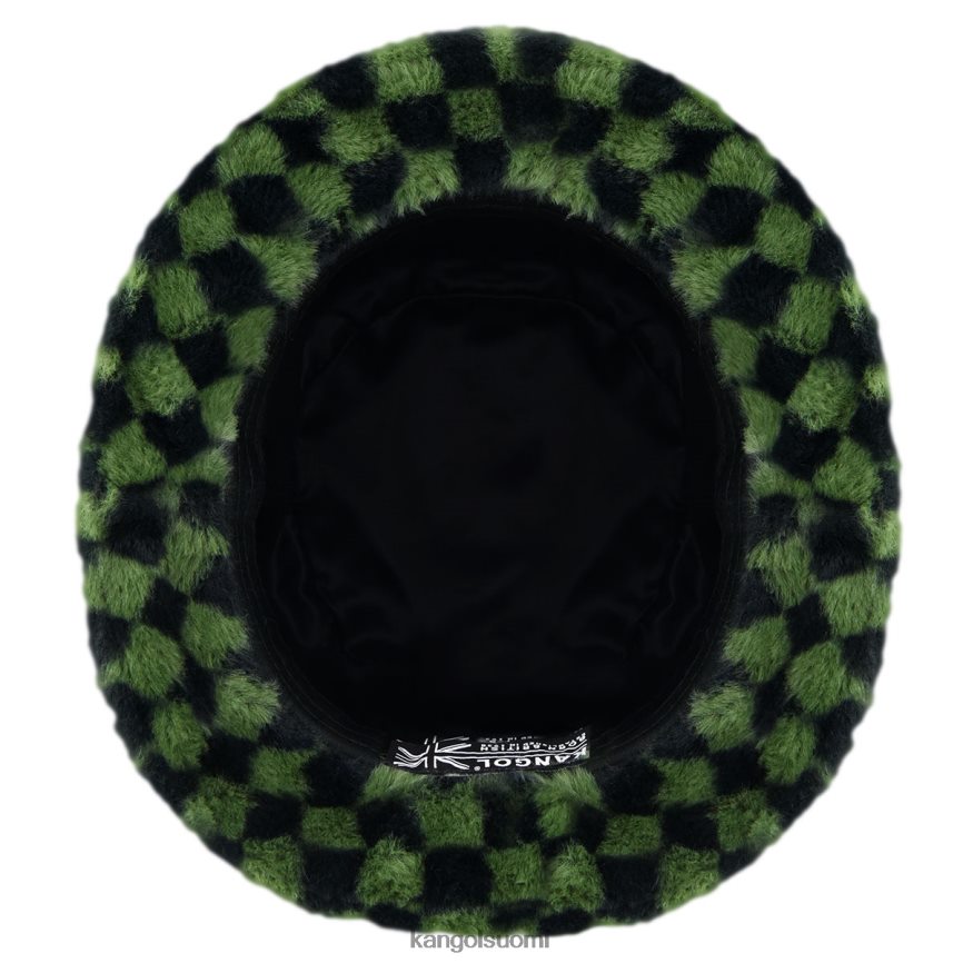 VF8024712 oliivi shekki sukupuolineutraali Kangol tekoturkisämpäri Lisätarvikkeet