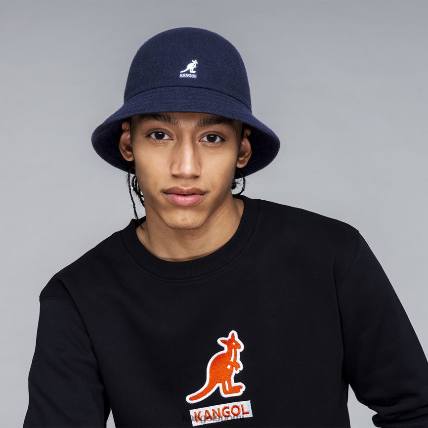 VF8024716 tummansininen sukupuolineutraali Kangol villa rento Lisätarvikkeet