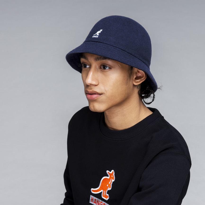 VF8024716 tummansininen sukupuolineutraali Kangol villa rento Lisätarvikkeet