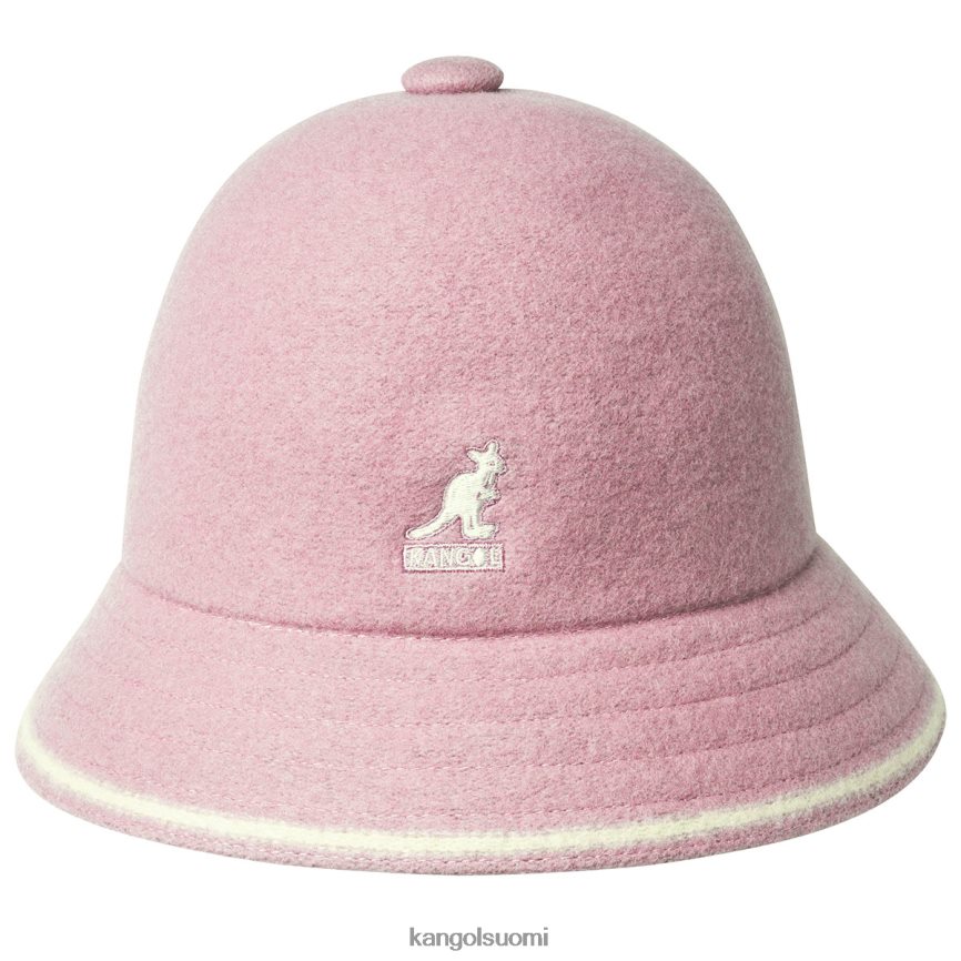 VF8024742 pölyinen ruusu / luonnonvalkoinen sukupuolineutraali Kangol raita rento Lisätarvikkeet