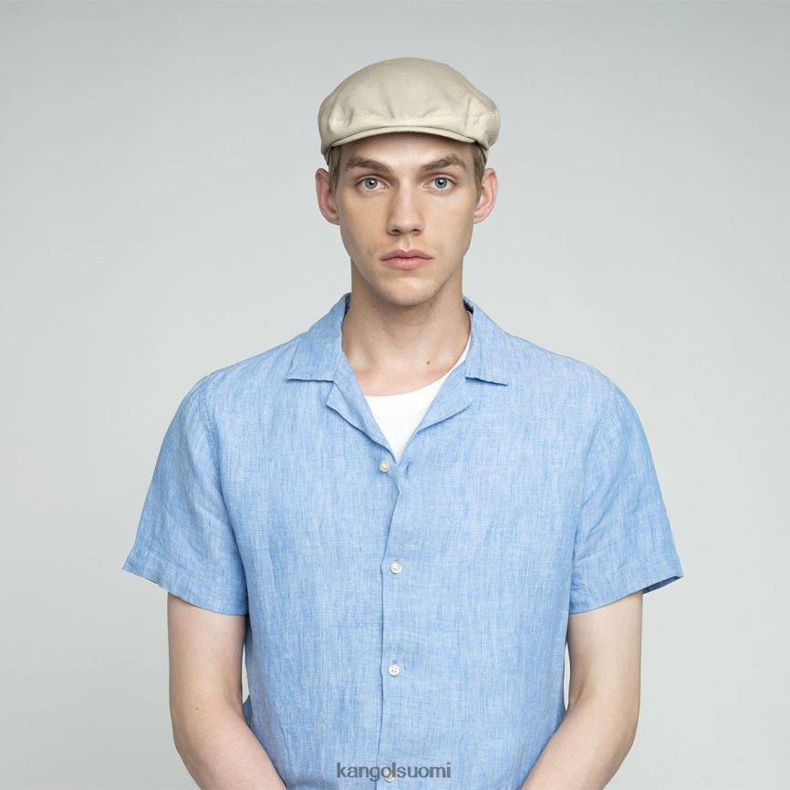 VF8024760 khaki sukupuolineutraali Kangol pesty korkki Lisätarvikkeet