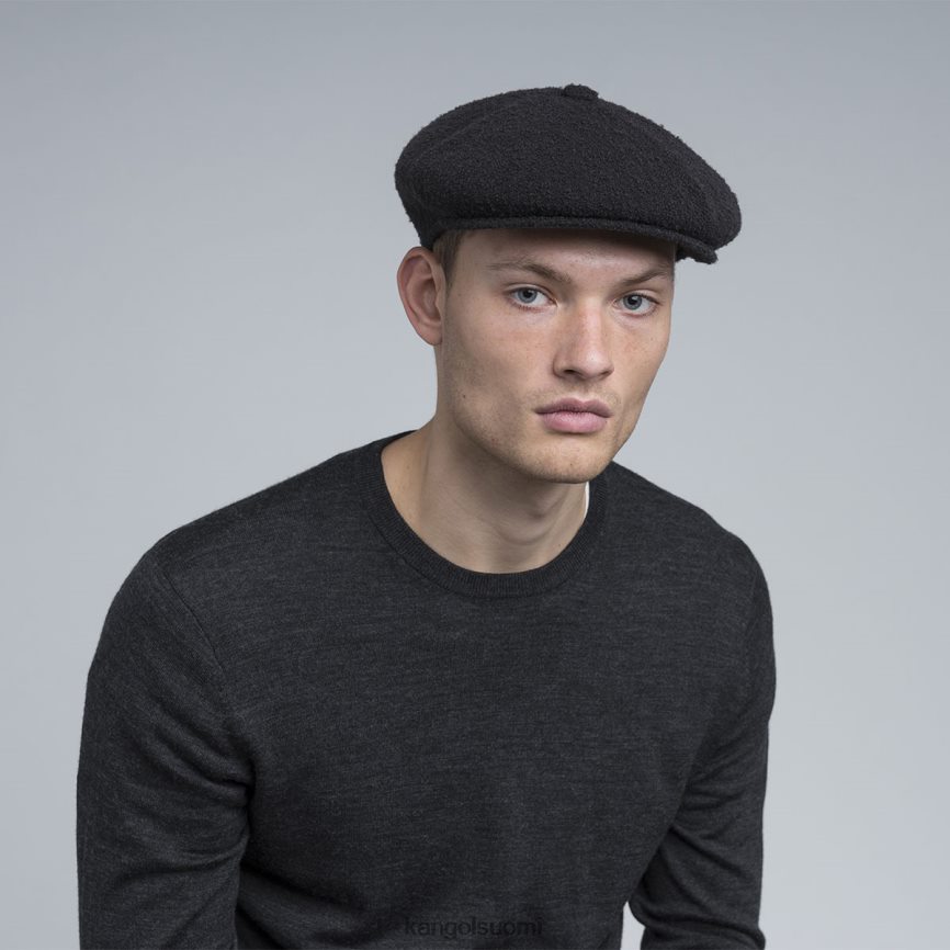 VF8024781 musta sukupuolineutraali Kangol keitetyn villan galaksi Lisätarvikkeet