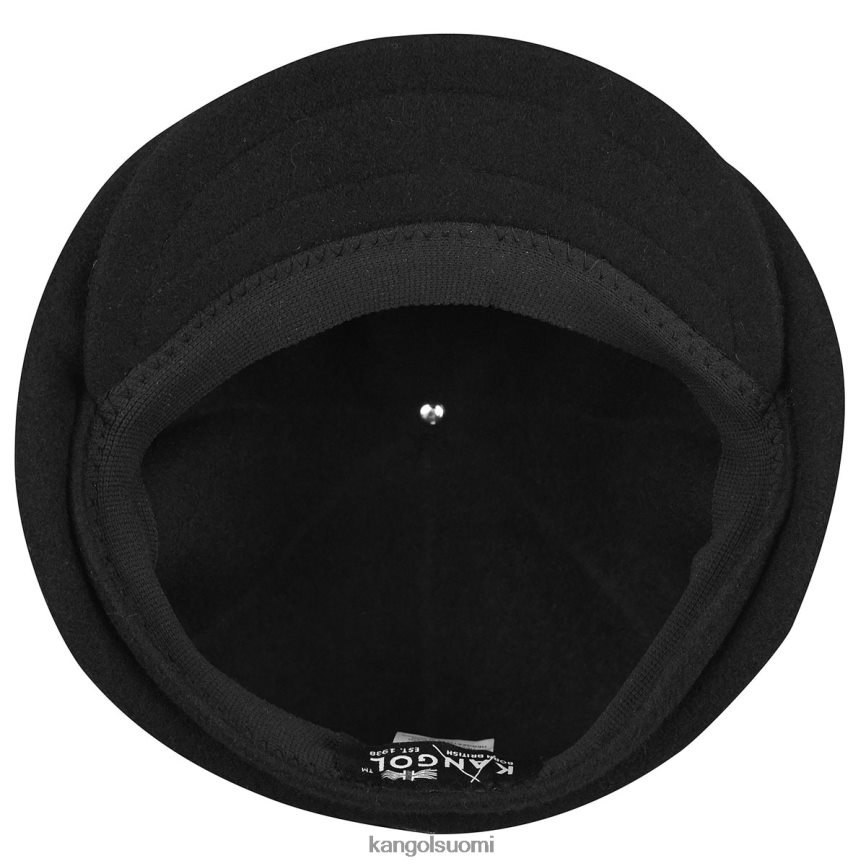 VF8024789 musta sukupuolineutraali Kangol villakaveri Lisätarvikkeet