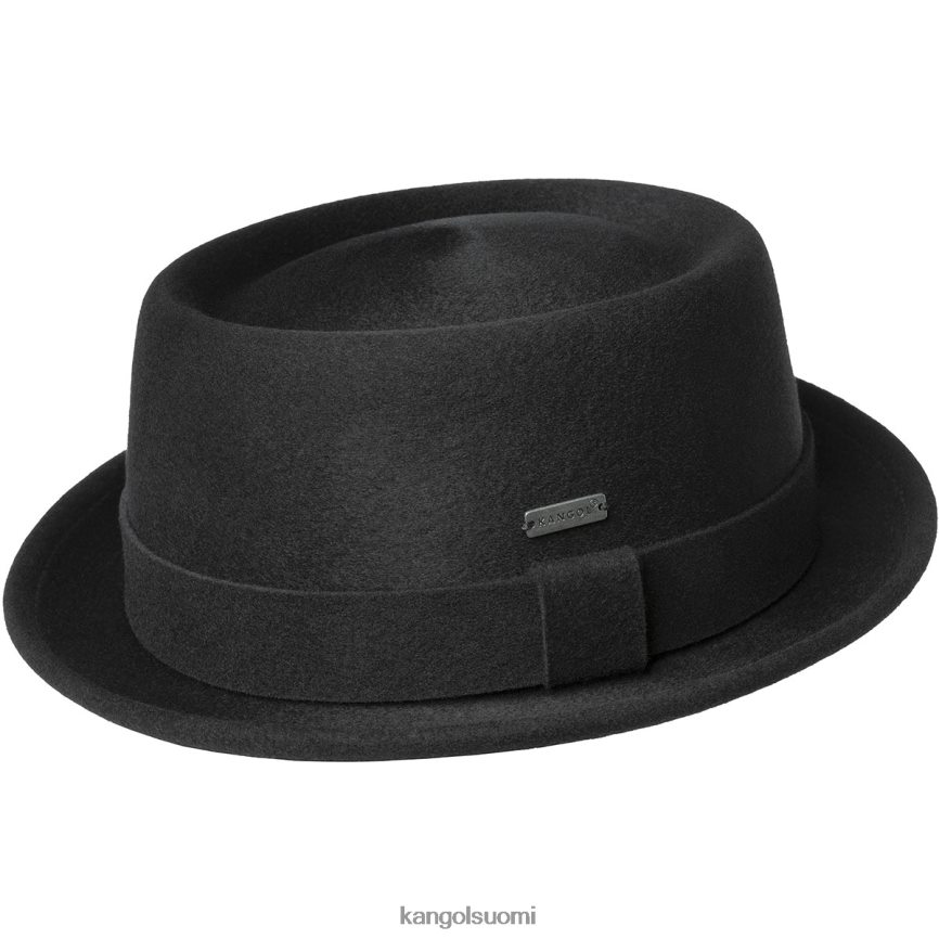 VF8024801 musta sukupuolineutraali Kangol kiillotettu porsaanpiirakka Lisätarvikkeet
