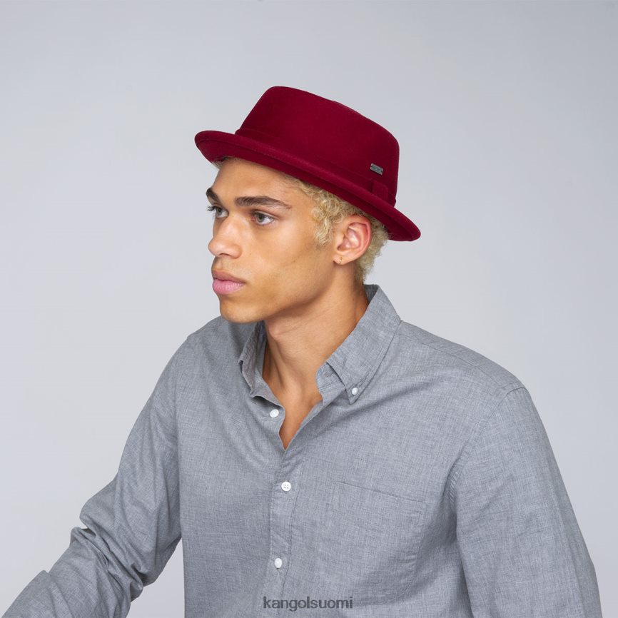 VF8024804 punainen sametti sukupuolineutraali Kangol kiillotettu porsaanpiirakka Lisätarvikkeet