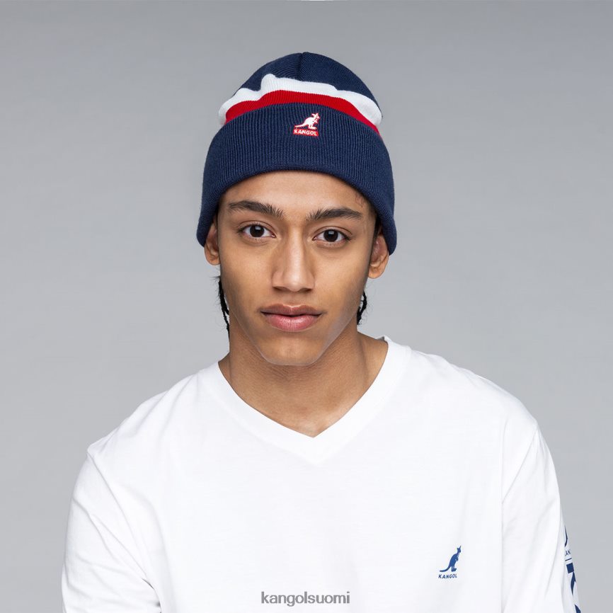 VF8024821 laivasto sukupuolineutraali Kangol kaksiraitainen pipo Lisätarvikkeet