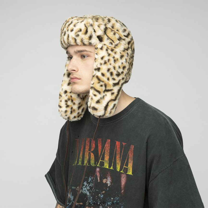 VF8024826 lumileopardi sukupuolineutraali Kangol leopardin pyydystäjä Lisätarvikkeet
