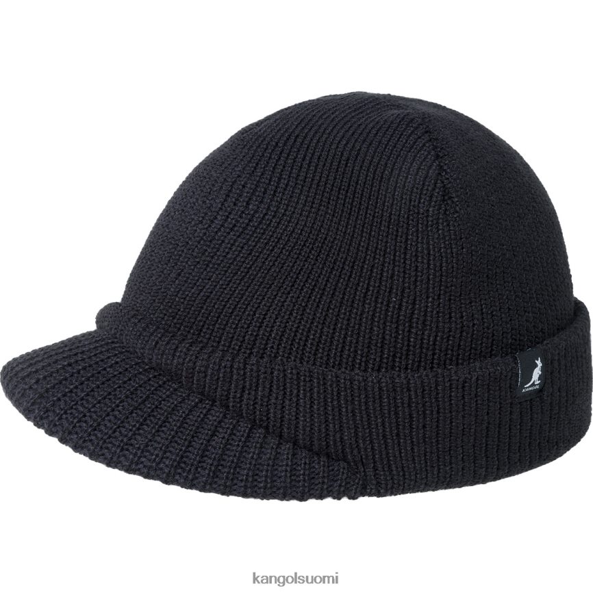 VF8024827 musta sukupuolineutraali Kangol viipaloitu huippupipo Lisätarvikkeet
