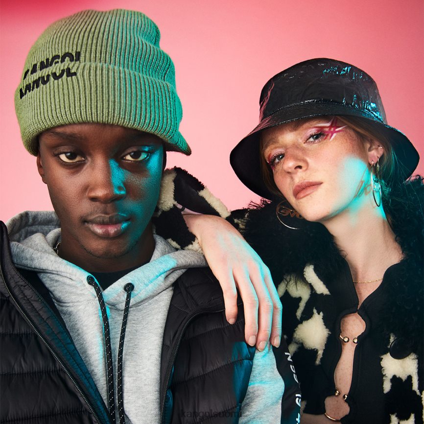 VF8024828 öljynvihreä sukupuolineutraali Kangol viipaloitu huippupipo Lisätarvikkeet
