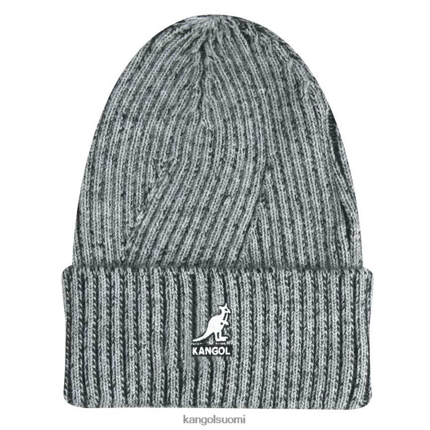 VF8024837 harmaa sukupuolineutraali Kangol 2-sävyinen mansetin vetoketju Lisätarvikkeet