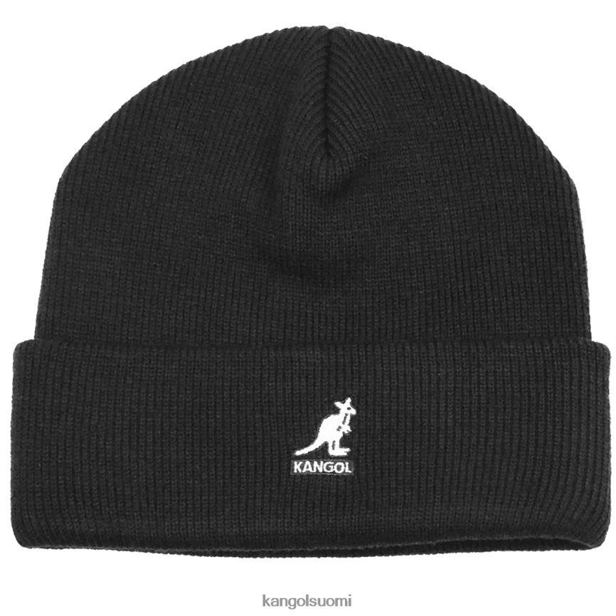 VF8024840 musta sukupuolineutraali Kangol akryyli ranneke vetää Lisätarvikkeet