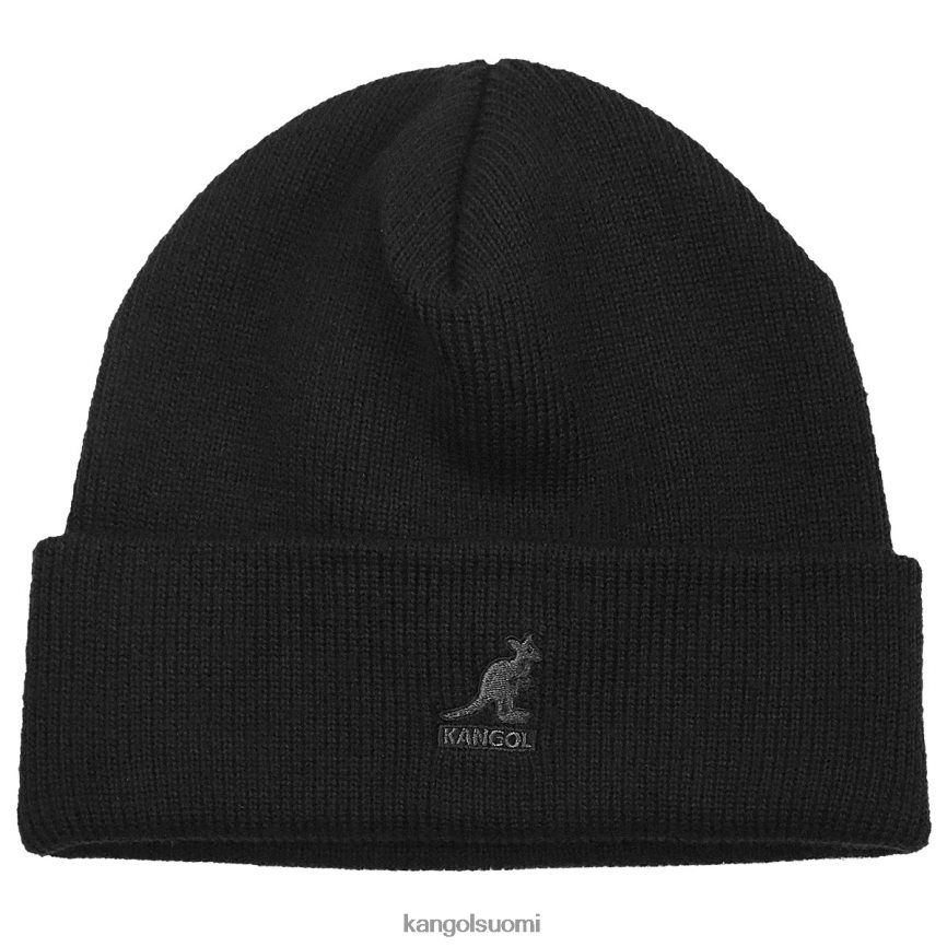 VF8024841 musta sukupuolineutraali Kangol akryyli ranneke vetää Lisätarvikkeet