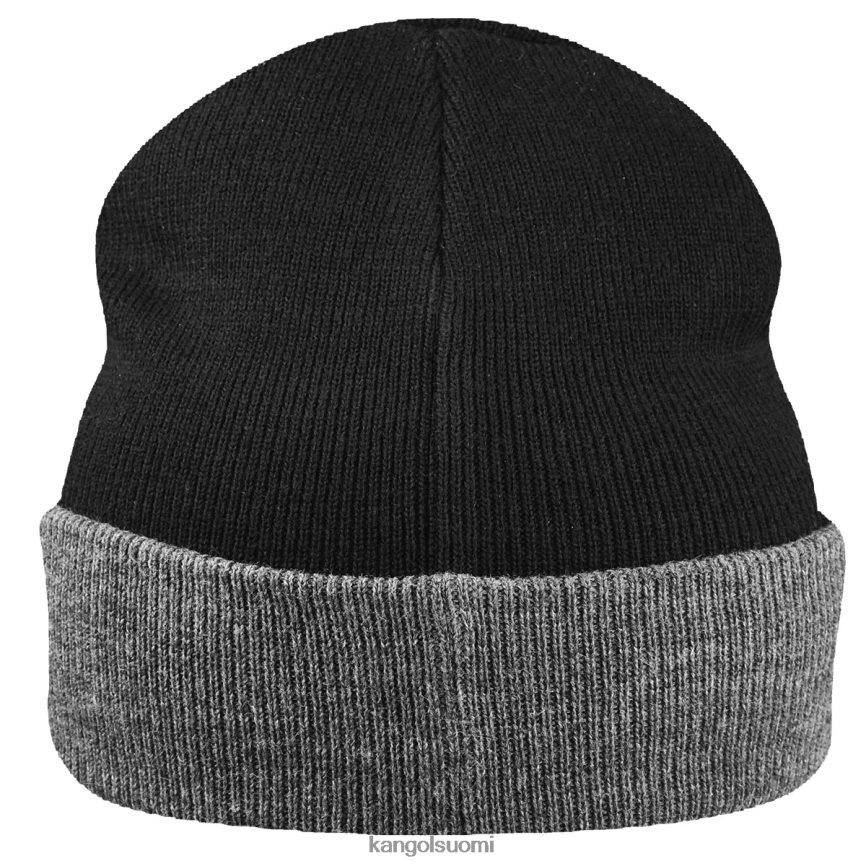 VF8024842 musta/tumma flanelli sukupuolineutraali Kangol akryyli ranneke vetää Lisätarvikkeet
