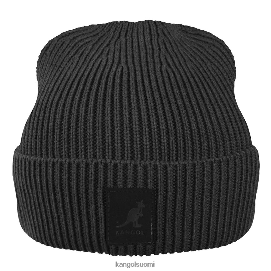 VF8024854 musta sukupuolineutraali Kangol patch pipo Lisätarvikkeet