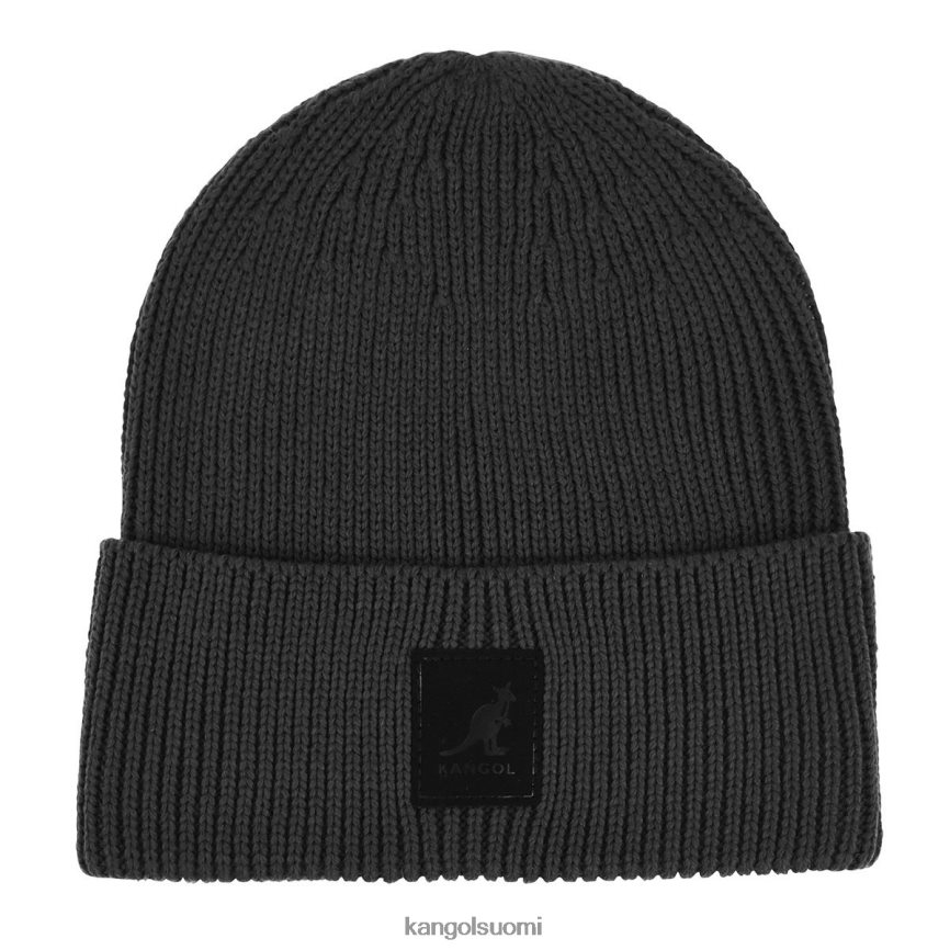 VF8024854 musta sukupuolineutraali Kangol patch pipo Lisätarvikkeet