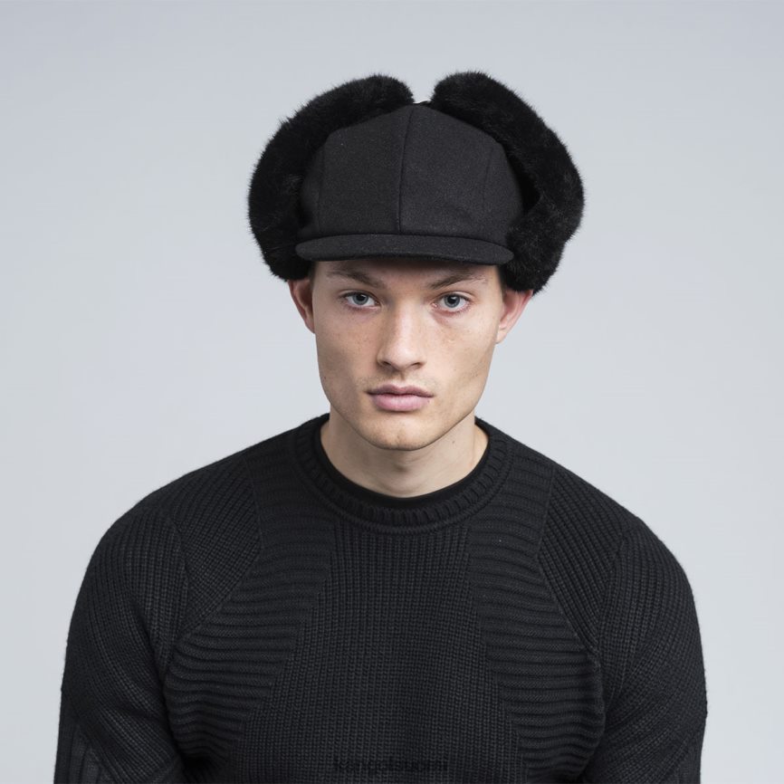 VF8024860 musta sukupuolineutraali Kangol villainen lentäjä Lisätarvikkeet