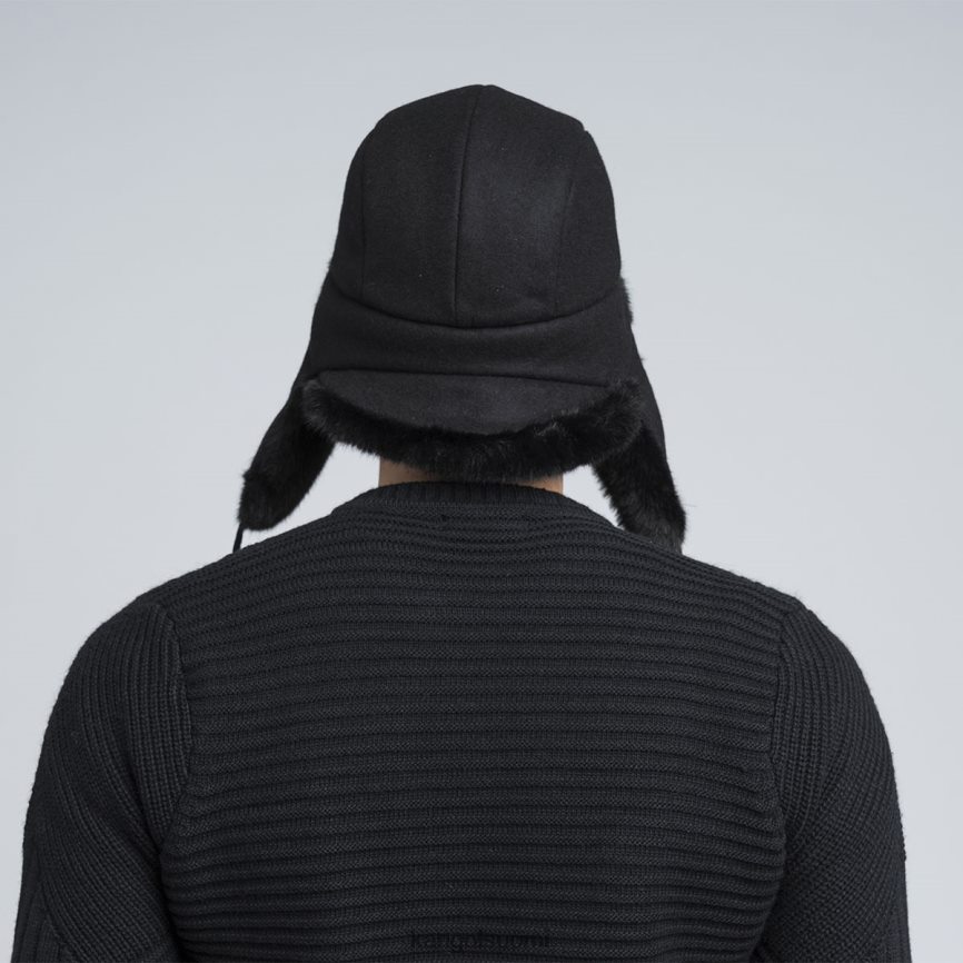 VF8024860 musta sukupuolineutraali Kangol villainen lentäjä Lisätarvikkeet