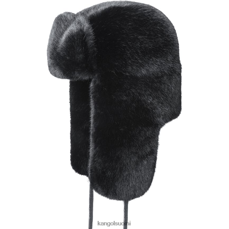 VF8024861 musta sukupuolineutraali Kangol tekoturkista pyydystäjä Lisätarvikkeet