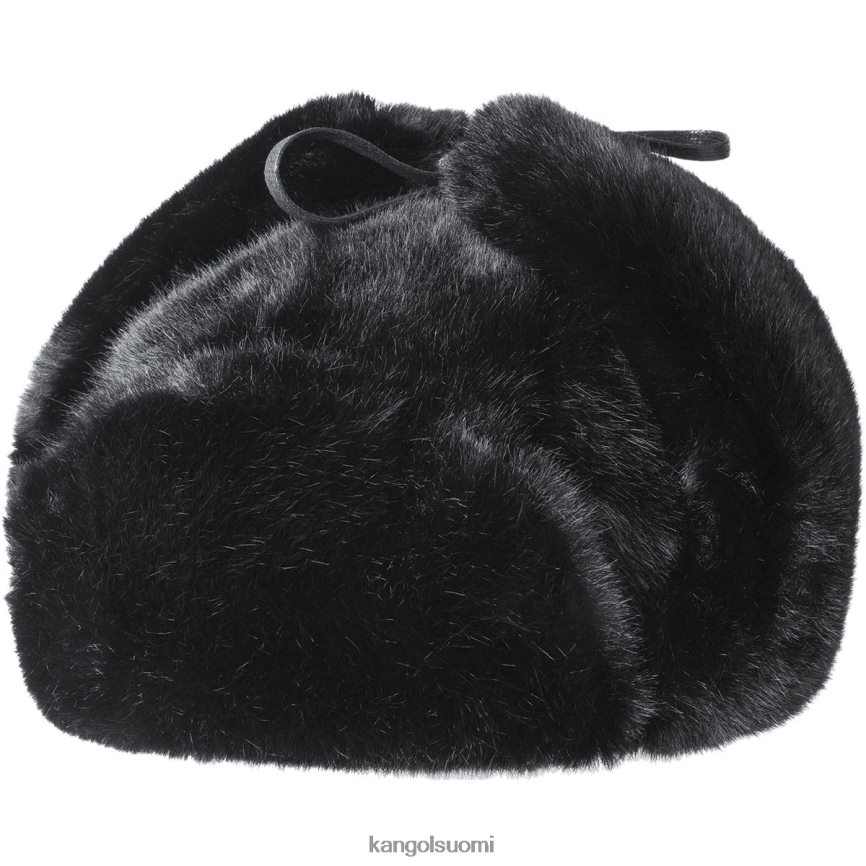 VF8024861 musta sukupuolineutraali Kangol tekoturkista pyydystäjä Lisätarvikkeet