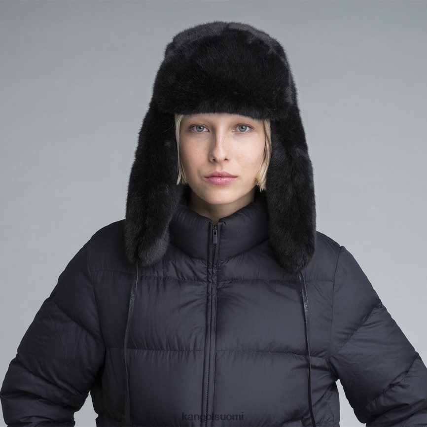VF8024861 musta sukupuolineutraali Kangol tekoturkista pyydystäjä Lisätarvikkeet
