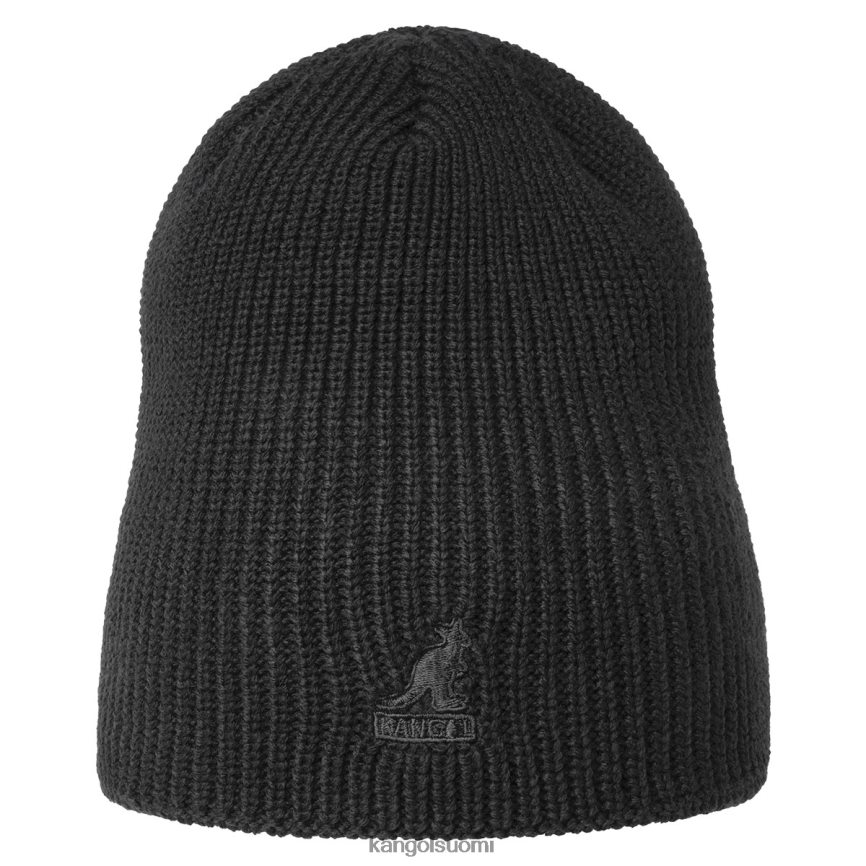 VF8024862 musta sukupuolineutraali Kangol Cardinal 2-suuntainen pipo Lisätarvikkeet