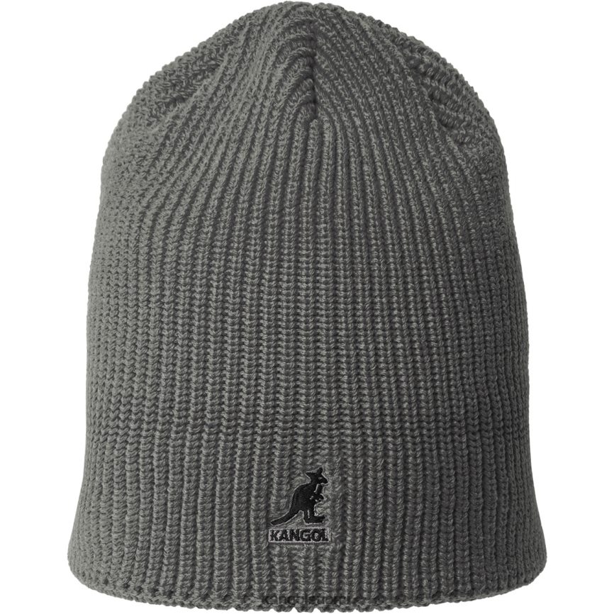 VF8024863 harmaa sukupuolineutraali Kangol Cardinal 2-suuntainen pipo Lisätarvikkeet