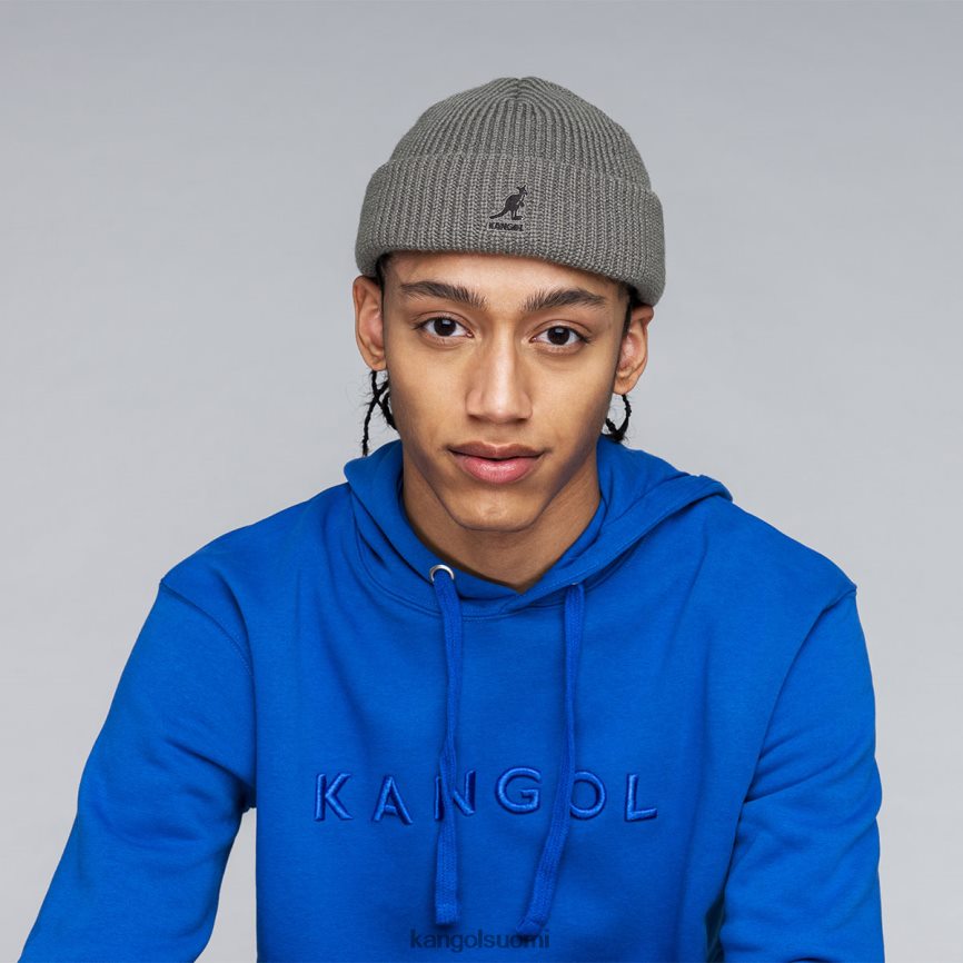 VF8024863 harmaa sukupuolineutraali Kangol Cardinal 2-suuntainen pipo Lisätarvikkeet