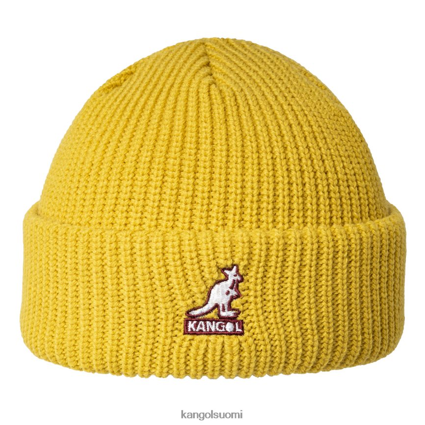 VF8024865 vanhaa kultaa sukupuolineutraali Kangol Cardinal 2-suuntainen pipo Lisätarvikkeet