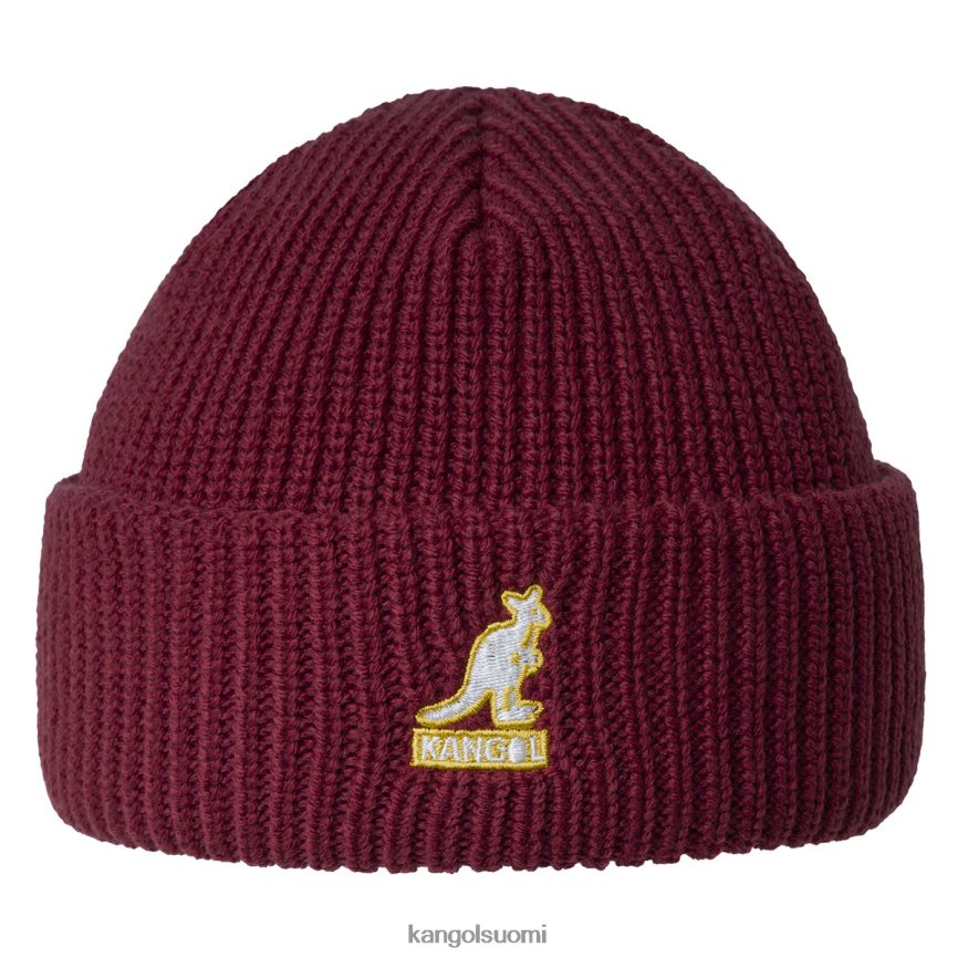 VF8024867 punainen sametti sukupuolineutraali Kangol Cardinal 2-suuntainen pipo Lisätarvikkeet