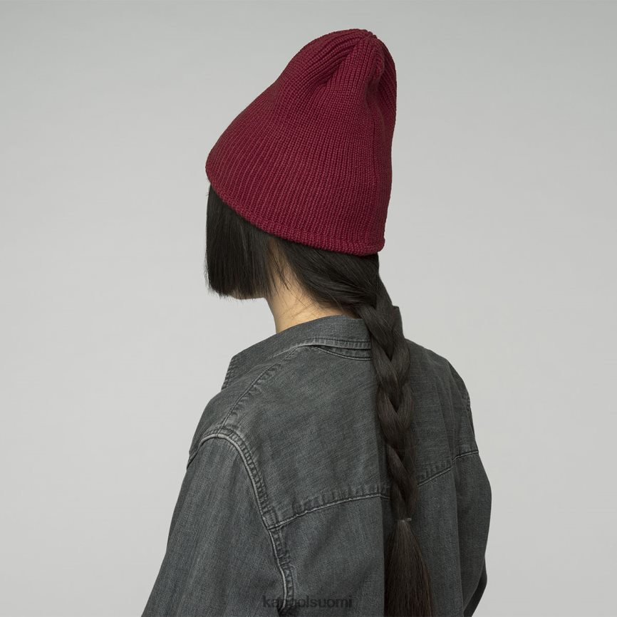 VF8024867 punainen sametti sukupuolineutraali Kangol Cardinal 2-suuntainen pipo Lisätarvikkeet