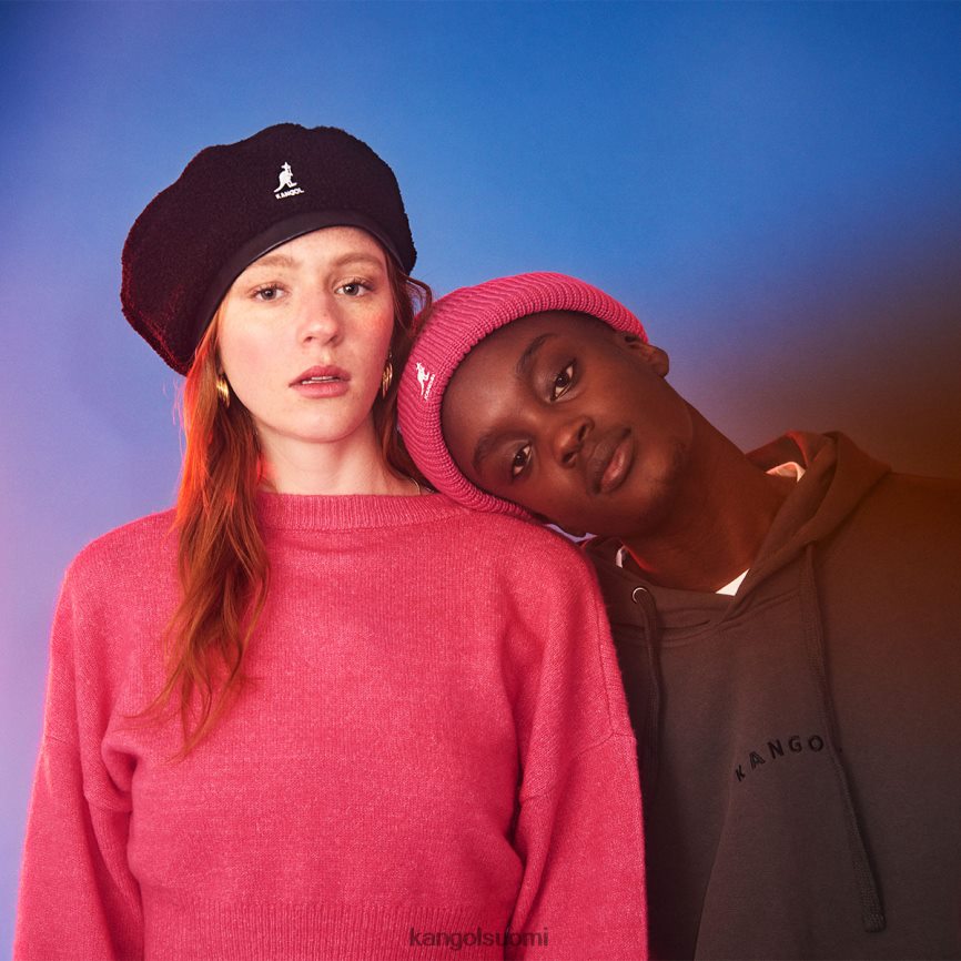 VF8024869 sähköinen pinkki sukupuolineutraali Kangol Cardinal 2-suuntainen pipo Lisätarvikkeet