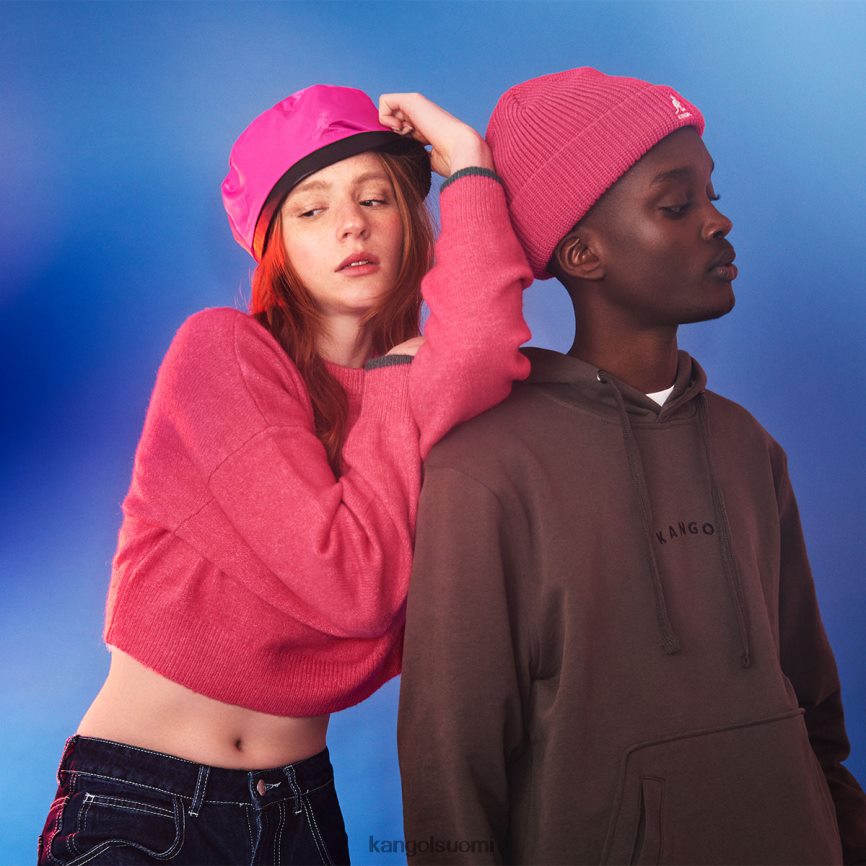 VF8024869 sähköinen pinkki sukupuolineutraali Kangol Cardinal 2-suuntainen pipo Lisätarvikkeet