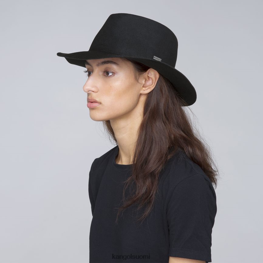VF8024899 musta sukupuolineutraali Kangol barclay trilby Lisätarvikkeet