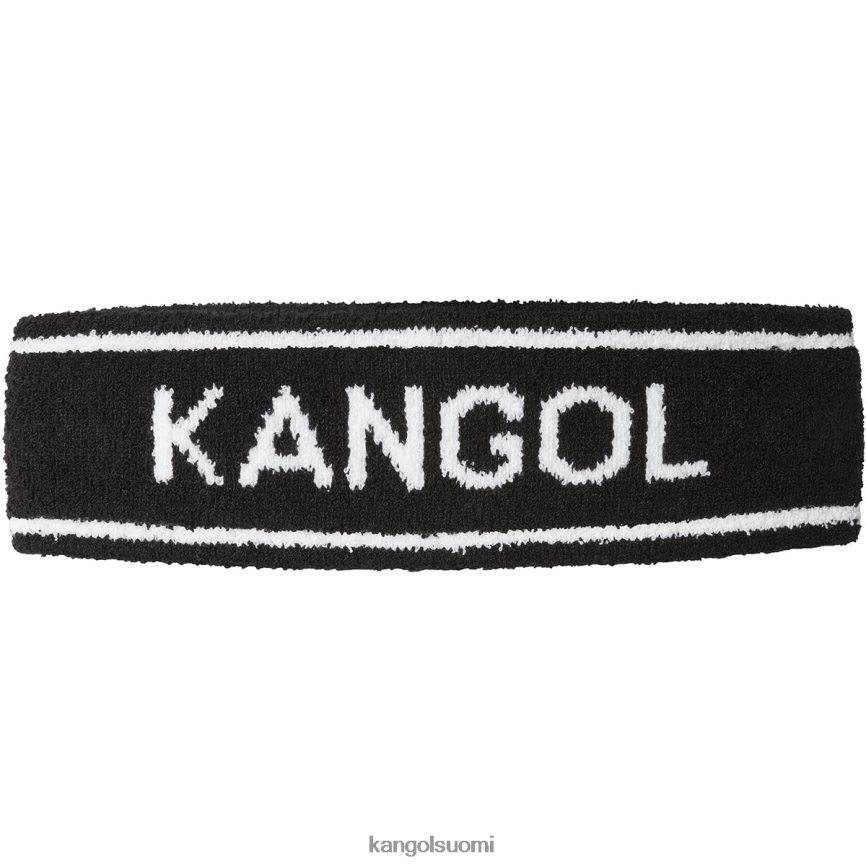 VF8024906 musta sukupuolineutraali Kangol bermuda-raitainen sanka Lisätarvikkeet