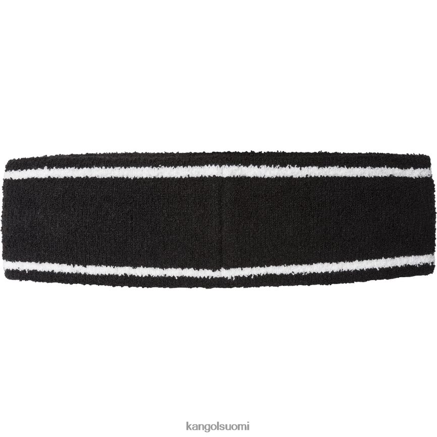 VF8024906 musta sukupuolineutraali Kangol bermuda-raitainen sanka Lisätarvikkeet