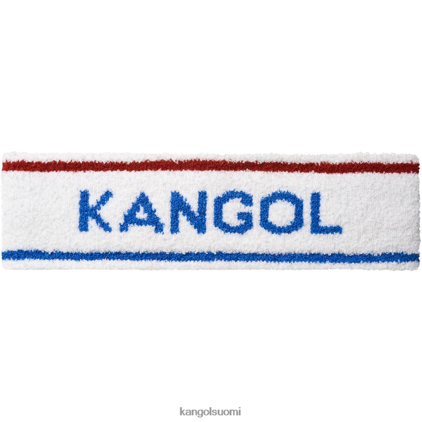 VF8024908 valkoinen/ciano sukupuolineutraali Kangol bermuda-raitainen sanka Lisätarvikkeet