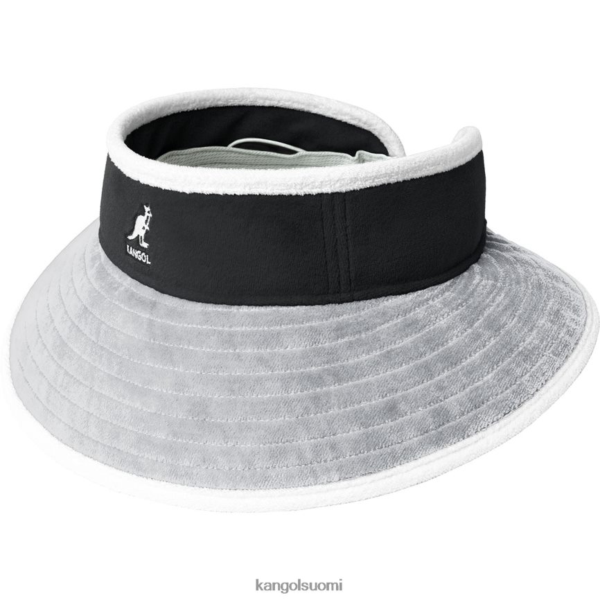 VF8024910 harmaa/musta sukupuolineutraali Kangol rannan puoleinen visiiri Lisätarvikkeet