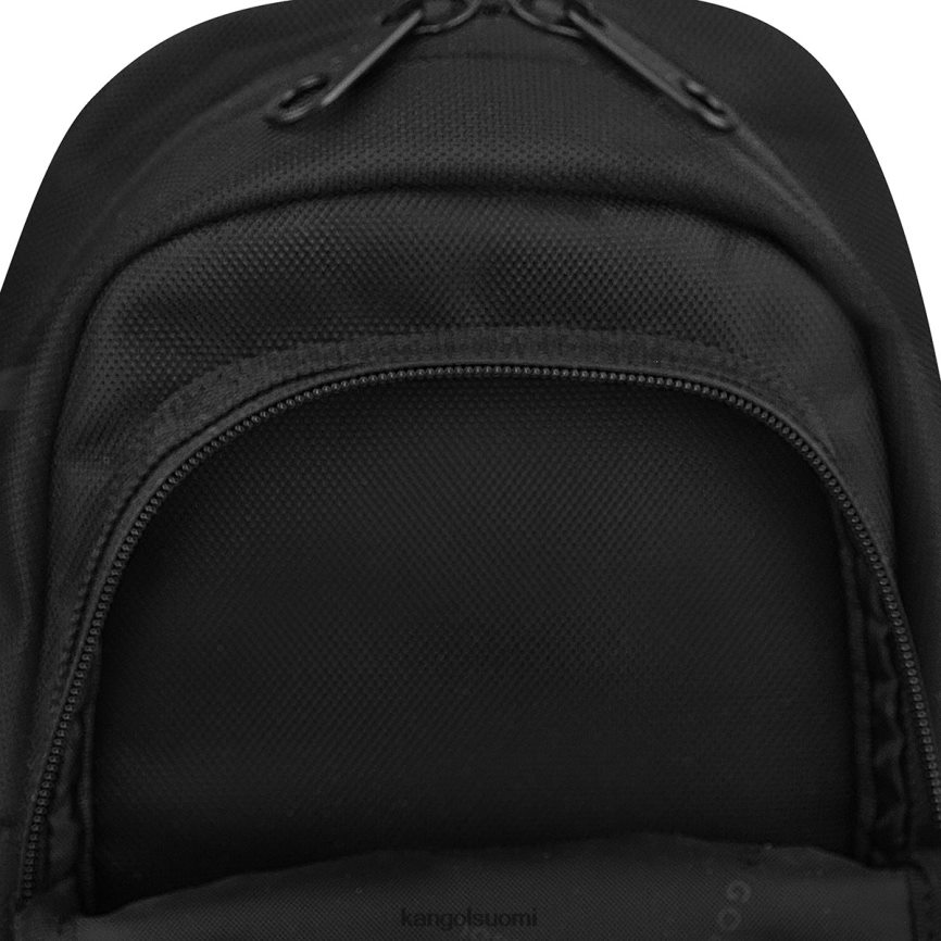 VF8024955 musta sukupuolineutraali Kangol icon iii -laukku Lisätarvikkeet