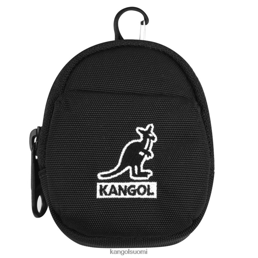 VF8024952 musta sukupuolineutraali Kangol lineaarinen kevyt reppu Lisätarvikkeet