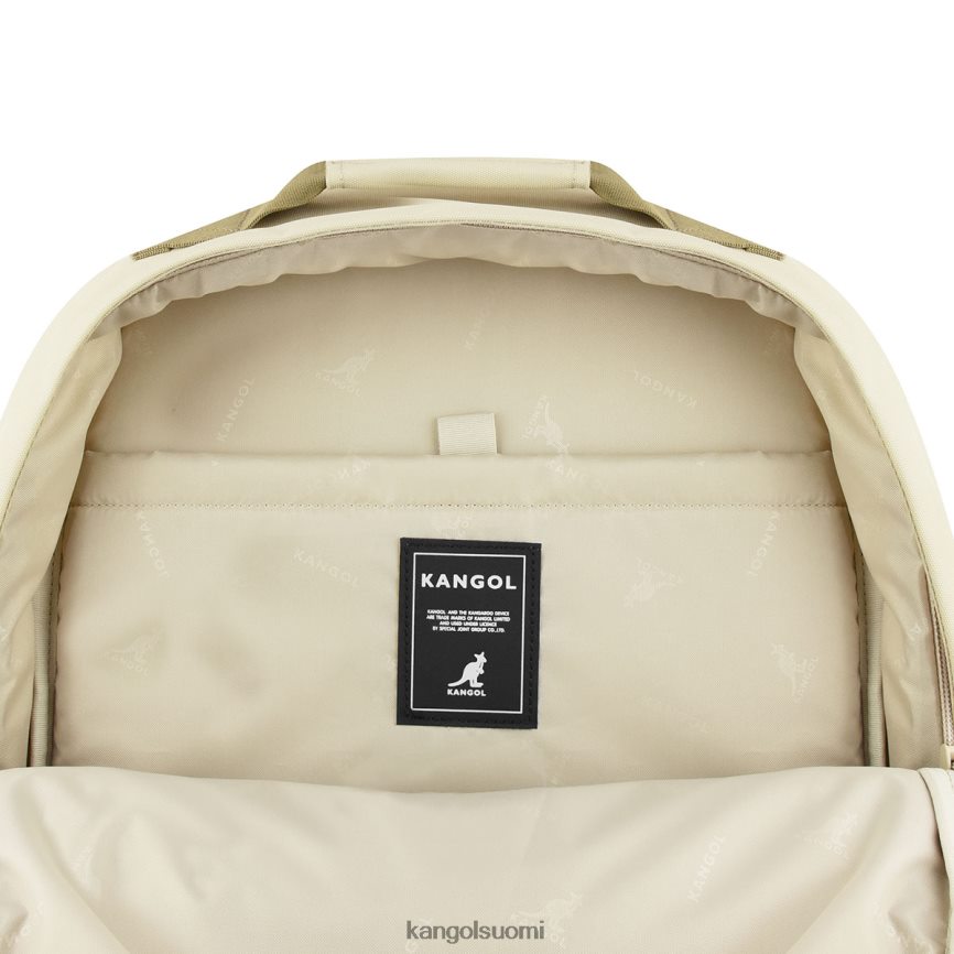 VF8024953 ekru sukupuolineutraali Kangol lineaarinen kevyt reppu Lisätarvikkeet